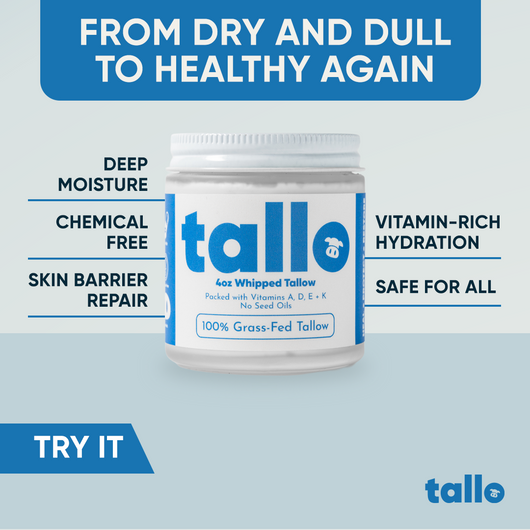 4oz Whipped Tallow Moisturizer