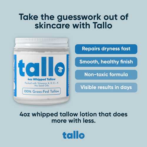 4oz Whipped Tallow Moisturizer